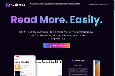 Audioread: Read. In Audio. preview